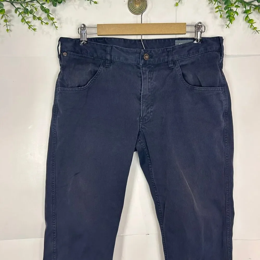 Bonobos Jeans Mens 34/30 navy blue Slim Straight Leg Cotton Blend Denim pants